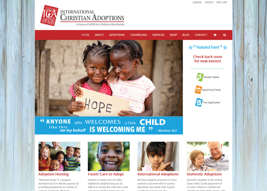 International-Christian-Adoptions-Website